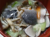 絲瓜魚皮麵線