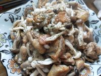 雙菇雞丁