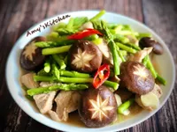 蘆筍炒肉片