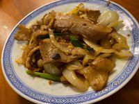 洋蔥炒豬肉