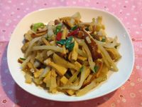 榨菜炒豆乾