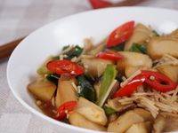 《好菜網》紅燒杏鮑菇
