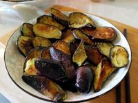 煎紫茄