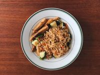 辣）豬肉炒麵