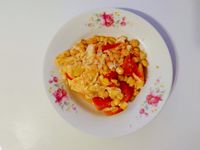 蕃茄玉米炒蛋