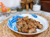 氣炸梅花豬肉