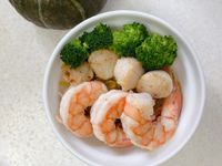 海鮮南瓜燉飯