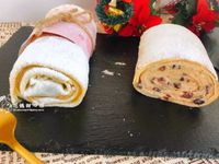 紅豆奶香絹絲蛋糕捲（網紅甜點）