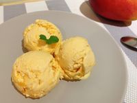 超芒芒果冰淇淋🥭3種材料，免冰淇淋機