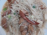 金針菇爆炒魷魚