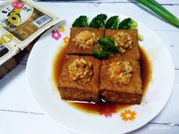 油豆腐鑲蝦肉