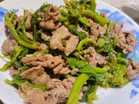 芥藍炒牛肉