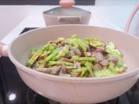 山苦瓜炒豬肉茄子