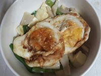 香煎荷包蛋之夏季時蔬燴嫩豆腐