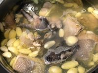蒜頭蛤蠣雞湯