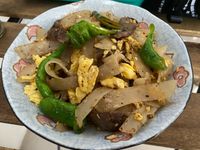 水餃皮炒餅
