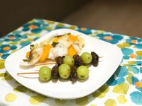 白菜柿子涼拌