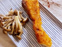奶油香煎鮭魚
