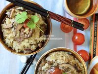 咖哩香菇油飯（S&B金牌咖哩塊-甜味）