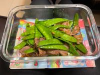 ♡荷蘭豆炒松阪♡