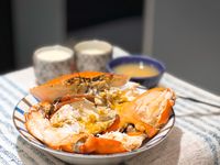 沙公+蒸蛋