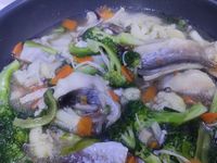 魚片燴飯