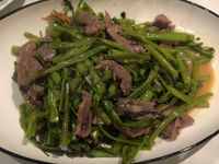 通菜炒牛肉🐮