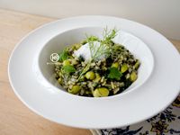 波斯風味茴香毛豆飯