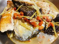 麻油烏魚湯