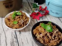 香菇肉絲油飯（電子鍋版）