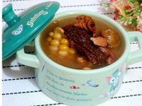 羊肚菌姬松茸栗子紅蘿蔔素湯