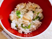 蛤蜊拌飯