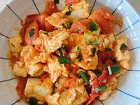 ❤️親子共食❤️番茄豆腐炒蛋