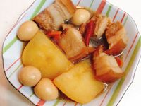 日式豚角煮(和タイ折衷)