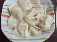 韓式辣味水餃돼지고기 물만두