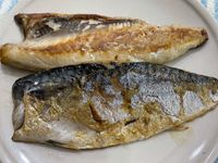 藍家小館-乾煎鯖魚