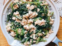 「此乃吾春天」茼蒿豆腐沙拉