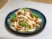 白菜梗涼拌
