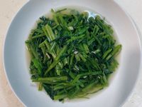 蒜炒空心菜