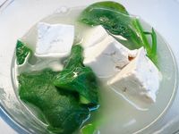 潺菜豆腐魚湯