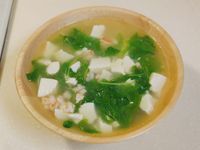 莧菜蝦仁豆腐羹