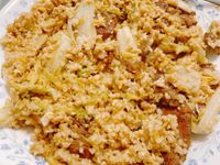 豬排小米炒飯
