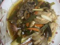 柚子醬炒雞肉別有風味