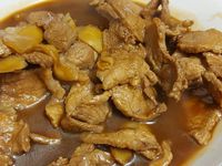 薑燒豬肉片