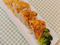 苦茶油麵線煎-大古鑄鐵平底煎鍋