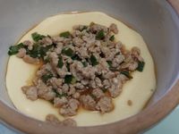 雞湯肉燥蒸蛋