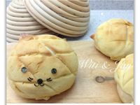 [Witi✿Kitchen](麵包機-麵包)喵喵波蘿包