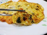 三色蛋煎