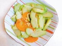 蒜香清炒佛手瓜(五辛素)