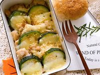 焗烤雞肉櫛瓜
